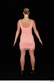 Chrissy Fox dress pink dress standing whole body 0005.jpg